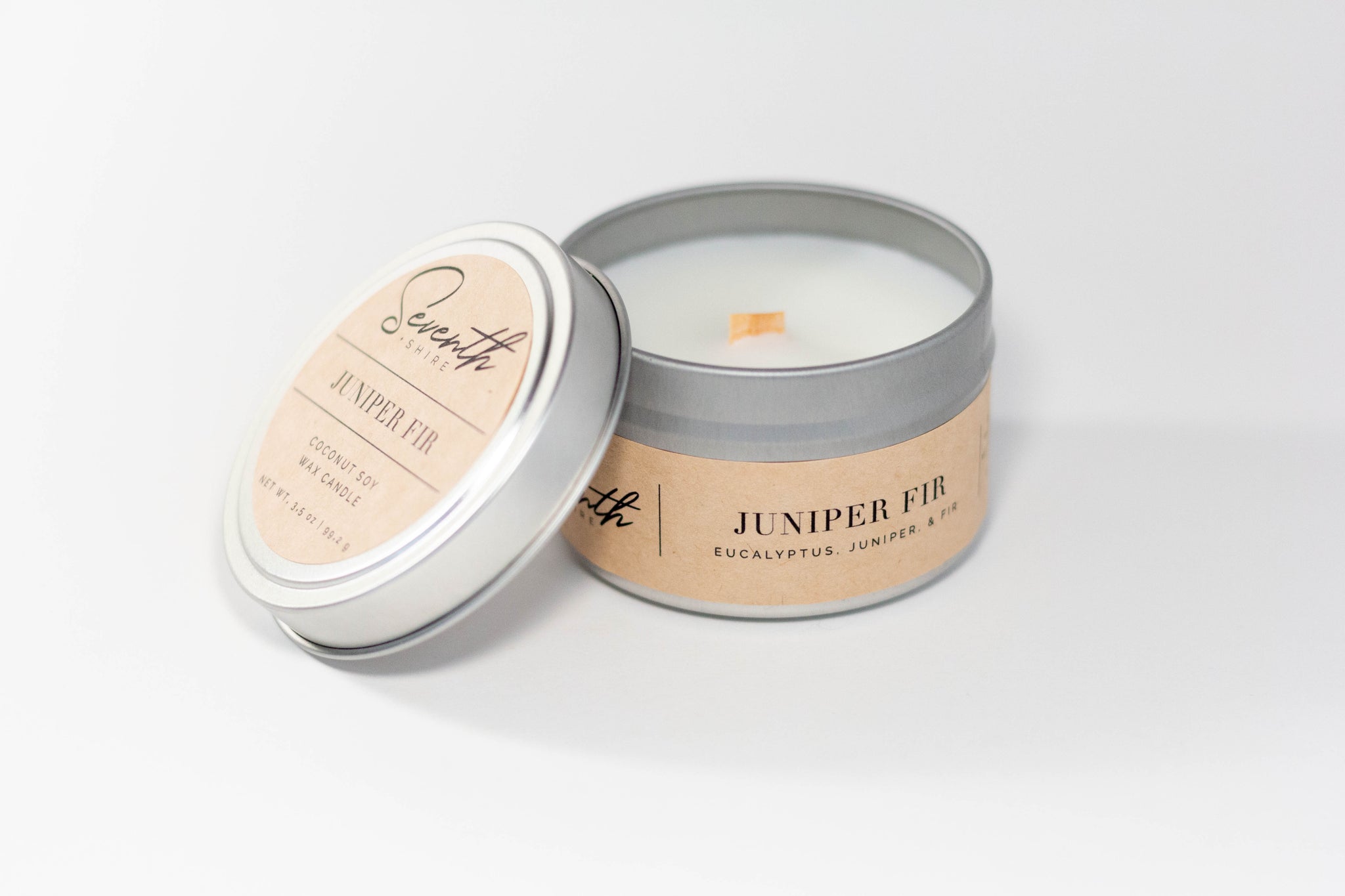 Juniper Fir Traveler Tin Candle