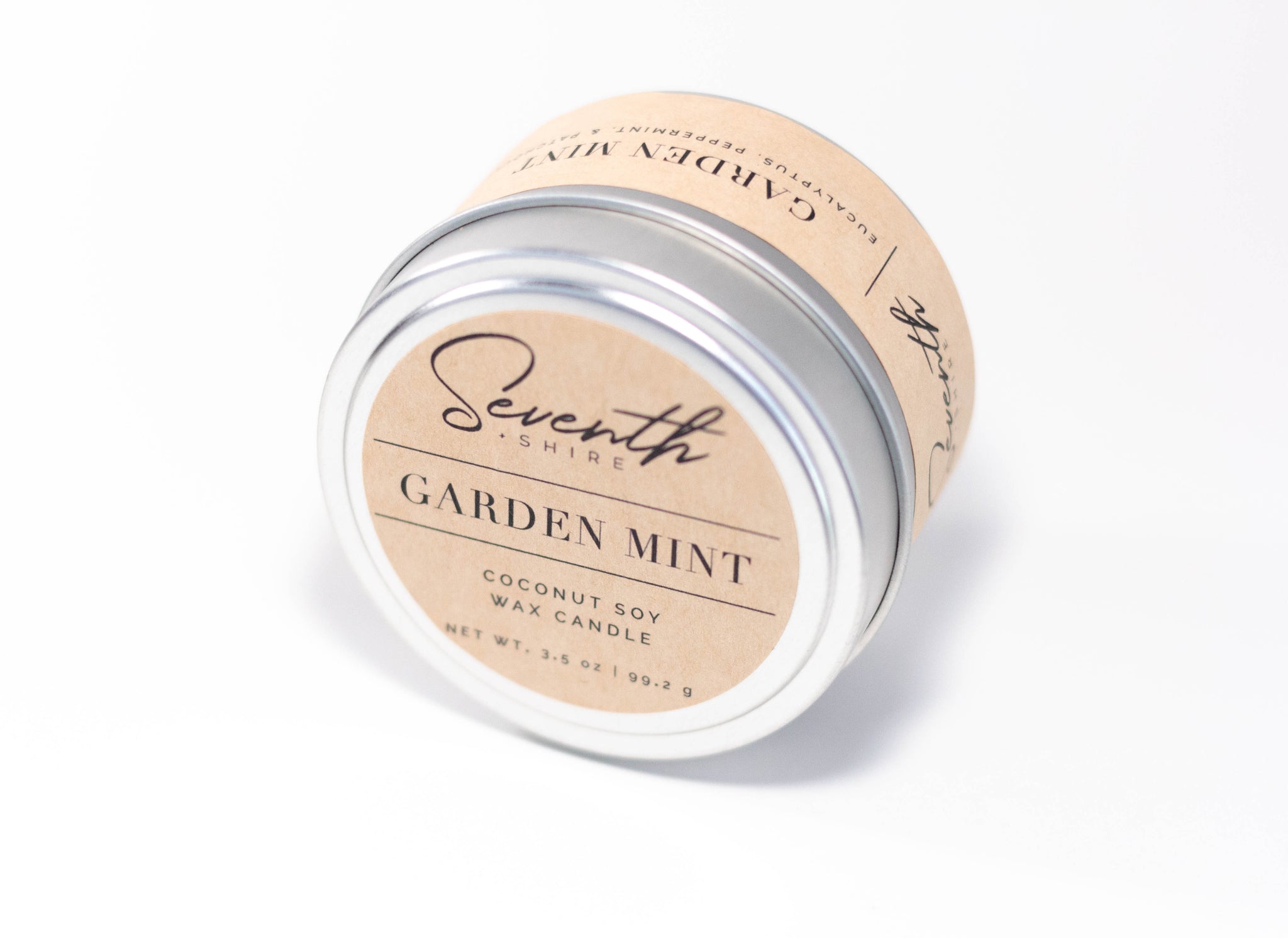Garden Mint Traveler Tin Candle