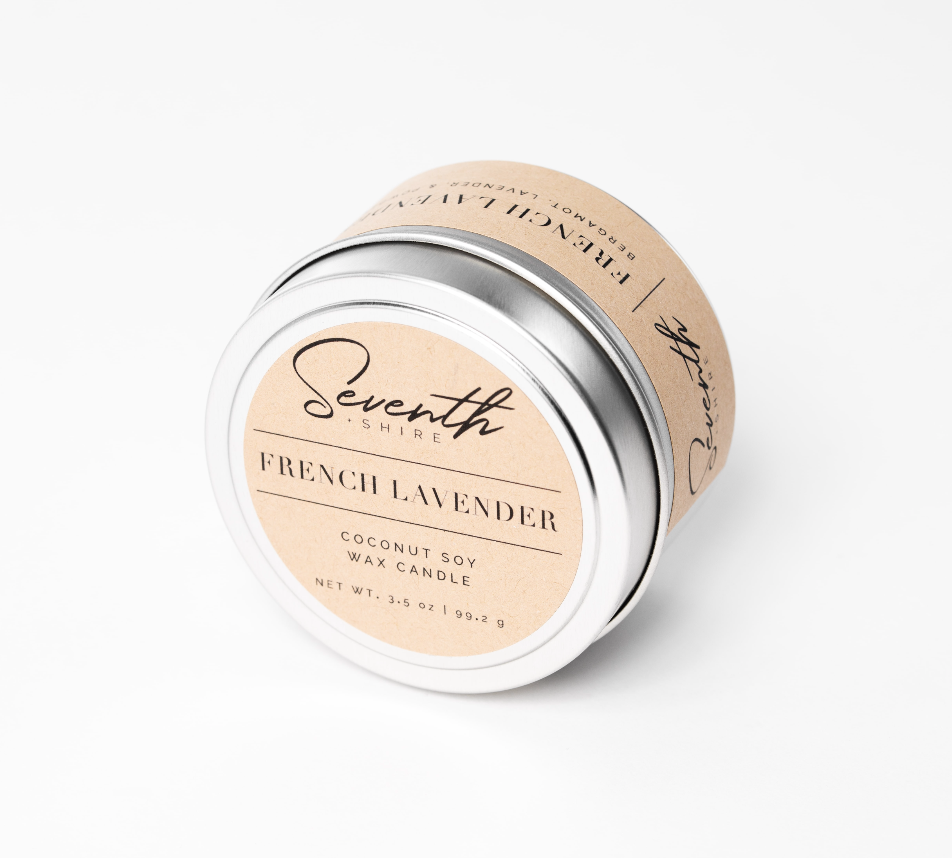 French Lavender Traveler Tin Candle